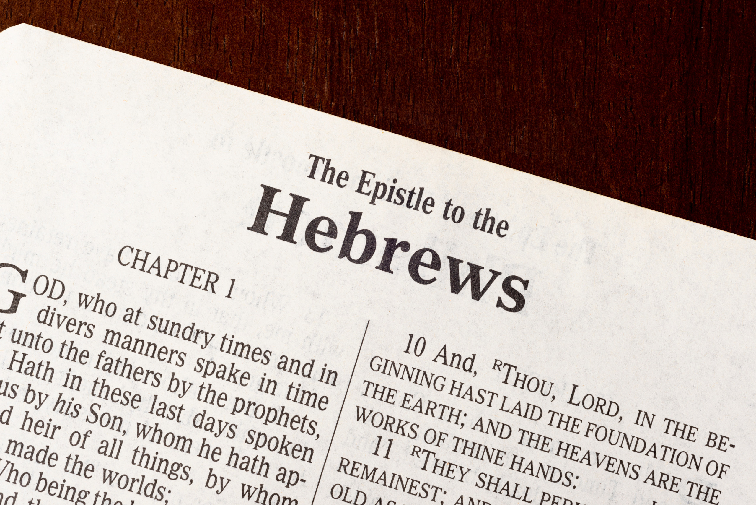 Understanding the Book of Hebrews - The Vineyard JC
